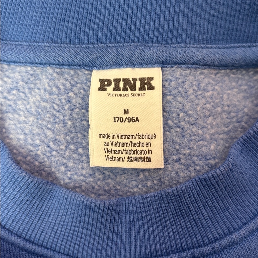 PINK 💙 Crewneck Ombré Sweatshirt - Picture 5 of 6